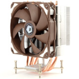 ID-COOLING SE-214pro 加固型塔式侧吹CPU散热器 四热管12cm温控静音减震风扇