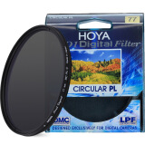 保谷（HOYA）uv镜 CPL偏振镜 PRO1D 77mm CIR-PL  专业超薄偏振镜