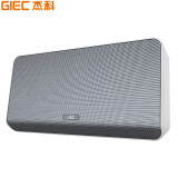 杰科(GIEC)S1 WIFI智能APP云迷你音响HiFi家庭书架专业桌面 音箱 扬声器 喇叭 便携手提无线WIFI直连（白色）