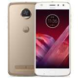 摩托罗拉 Moto Z2 Play 4G+64G 模块化手机 金色 移动联通电信4G手机 双卡双待