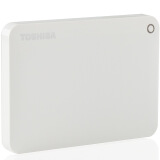 东芝（TOSHIBA）V8 CANVIO高端系列 2.5英寸 移动硬盘（USB3.0）2TB（清新白）