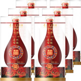 白水杜康a25铁盒整箱白酒 52度500ml*6