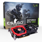 七彩虹（Colorful）战斧 GTX1060 CS:GO Edition 6G GTX1060 1544-1759/8008MHz 6G/192bit GDDR5游戏显卡