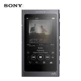 索尼（SONY）Hi-Res高解析度无损降噪音乐播放器16GB NW-A45（灰黑）