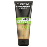 欧莱雅(LOREAL)男士轻爽塑型啫喱 #干练 200ml(发蜡发泥发膏发胶造型啫喱)