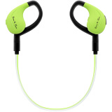 月光宝盒 Q1 绿色蓝牙耳机 发光重低音立体声运动HIFI降噪耳麦 耳挂入耳式高音质手机耳机带麦克