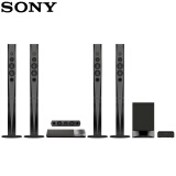 索尼（SONY） BDV-N9200W 音响 家庭影院组合 5.1声道 3D蓝光播放 磁流体扬声器 无线环绕 黑色