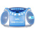 ����SANYO������CD˫��˫����˫������¼��MCD-R220F