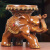 森木桐（SENMUTONG）门口中式大象穿鞋凳板凳客厅创意摆件家用进门换鞋凳乔迁新居礼品 大象凳子木纹色（鼻子向上）