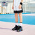 鸿星尔克（ERKE）男童中大童训练服套装儿童运动篮球无袖套装正白160