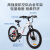 京东京造 20寸儿童自行车6-10岁 山地自行车学生 7速禧玛诺 碟刹 白色