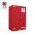 众御（ZOYET）ZYC0045R(H1650*W1090*D460mm)可燃液体安全柜45加仑170L防爆防火柜红色/台