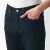 无印良品（MUJI） 男式 棉弹力牛仔 紧身裤 裤子 长裤 休闲裤 深藏青色 3S 30inch(76cm)