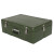 暗狐（ DARKFOX） 滚塑箱便携式绿色多功能器材箱设备仪器存储箱 600*400*200mm