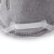 朝美口罩 KN95活性碳口罩6002A-4型折叠头戴式带呼吸阀 工业防粉尘颗粒物雾霾PM2.5  独立包装灰色300只/箱
