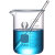 纳仕德 SY2003 高硼硅玻璃烧杯 大容量耐高温加厚化学实验室用器材 带刻度 500ml 