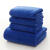 硕基 蓝色毛巾30*30厘米20条清洁抹布洗车毛巾 酒店物业保洁清洁吸水抹布