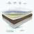 大自然 山棕床垫椰棕床垫 可定制护脊偏硬棕榈床垫1.8x2米床褥床垫子A2 7CM 150*200