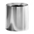 定制样板间银色垃圾桶客厅卧室工业风创意风纸篓 升级款极光银垃圾桶8L升级工艺