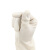 冰禹 BYlf-645 加厚清洁手套 防滑耐磨橡胶劳保防护手套 38cm白色丁腈 M码（5双）