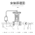 华昊创久 ZZYP自力式调节阀蒸汽稳压阀温度流量减稳泄压调压阀 DN40【铸钢】