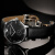 阿玛尼(Emporio Armani)手表 皮质表带休闲商务腕表 防水石英男表 AR0382