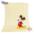 迪士尼（Disney）毛巾纯棉割绒柔软毛圈 米奇粉嫩婴儿童浴巾黄色 247g 60*120cm