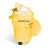 JESERY杰苏瑞 化学品处理 95加仑移动式泄漏应急桶套装KIT991吸油型SOPEP溢油套件防溢工具棉片