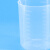 冰禹 BY-2019 刻度杯 塑料烧杯 实验室器皿 塑料量杯 3000ml 2个