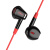 漫步者（EDIFIER） HECATE GM180 游戏耳机手游半入耳式音乐带线控有线耳塞耳麦苹果华为小米通用 GM180热血红【3.5mm】