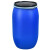 艾科堡50升铁箍桶化工抱箍桶原料桶耐酸碱化工桶开口废液泔水桶/酿酒桶