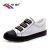 飞耀（FEIYAO）韩版套脚平底帆布鞋女学生L-805 白色 35