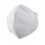 朝美 折叠头戴式白色KN95口罩；2001白 ；单只装