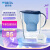 碧然德（BRITA）过滤净水器 家用滤水壶 净水壶滤芯 Marella2.4L蓝色 1壶1芯