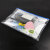 冰禹 PVC拉链文件袋 LOGO印刷拉边 透明档案袋A4—14C款(颜色随机) 20个/件 BY-7051
