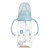 日康婴儿宽口PPSU奶瓶 小孩弯头奶瓶 宝宝防摔耐磨奶壶150ml 便携出行 蓝色