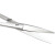 纳仕德 SY6001 不锈钢小剪刀 实验室用剪刀 外科手术拆线纱布剪 眼科剪【10CM】直尖 