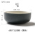 亿嘉（IJARL）日韩欧式陶瓷餐具小汤碗饭碗6英寸面碗家用碗甜品碗 北欧印象黑色
