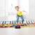 ZIPPY MAT儿童脚踏电子琴毯脚踩琴男女孩婴儿宝宝音乐玩具家用游戏生日礼物 24键彩虹钢琴毯