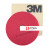 【3M】力奇/坦能/超宝洗地机用磨片 5100红色20寸百洁垫