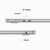 苹果（Apple） macbook air15英寸 M2/M3芯片新款苹果笔记本电脑 金属银15.3英寸 M3芯片【8核+10核】 8G+256G