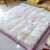 夜成（yecheng）羊毛褥子皮毛一体羊羔绒冬季床毯羊皮褥子加厚学生宿舍单双人床垫 自然白整皮款（底花布颜色随机） 90*180cm