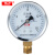 富仪 Y-60 压力表水压表 径向指针式自来水空气压力测量油压表 0-0.6MPA 