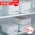 家の物语（KATEI STORY）日本进口冰箱保鲜盒密封收纳盒厨房冷冻冷藏盒塑料储物盒大容量 2*700ml+2*900ml+1000ml