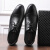 宜驰（EGCHI）正装皮鞋男士商务休闲时尚耐磨内增高鞋子男 3665 黑色 40