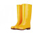 安至防护 雨鞋高筒牛筋底雨靴防滑耐磨男女水鞋工作防水 白色/高筒40cm 42