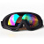 军迷户外封闭式战术护目镜滑雪防雾防飞溅防风沙防护眼罩 颜色随机