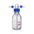 螺口洗气瓶 GL45螺口缓冲瓶安全瓶 直管气体洗瓶 100ml PP盖 全套