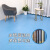 蓓尔蓝 PVC塑胶地板革 2米宽 加厚耐磨防滑水泥地直接铺地板贴地胶地垫 灰理石1.6mm厚