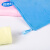 洁净抹布GMP车间抹布药厂擦拭毛巾生物实验室吸水抹布清洁抹布 夹毛巾 蓝色1条 30X30CM